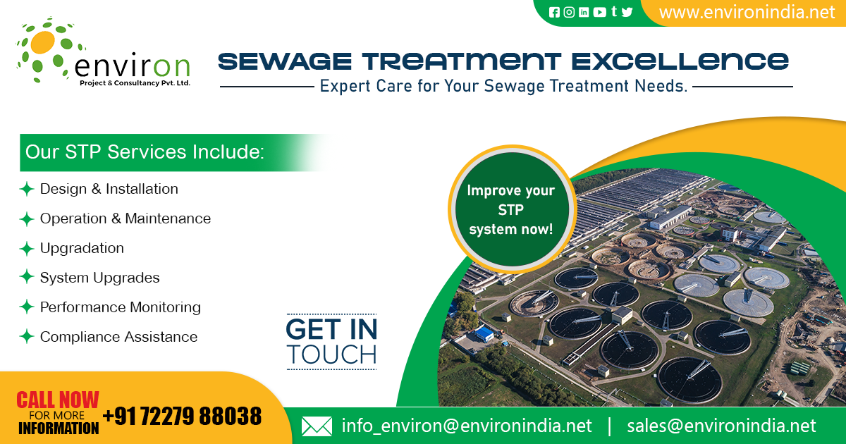 Sewage and Water Treatment Solutions in Ahmedabad