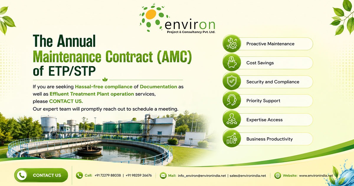 Annual Maintenance Contract for ETP and STP