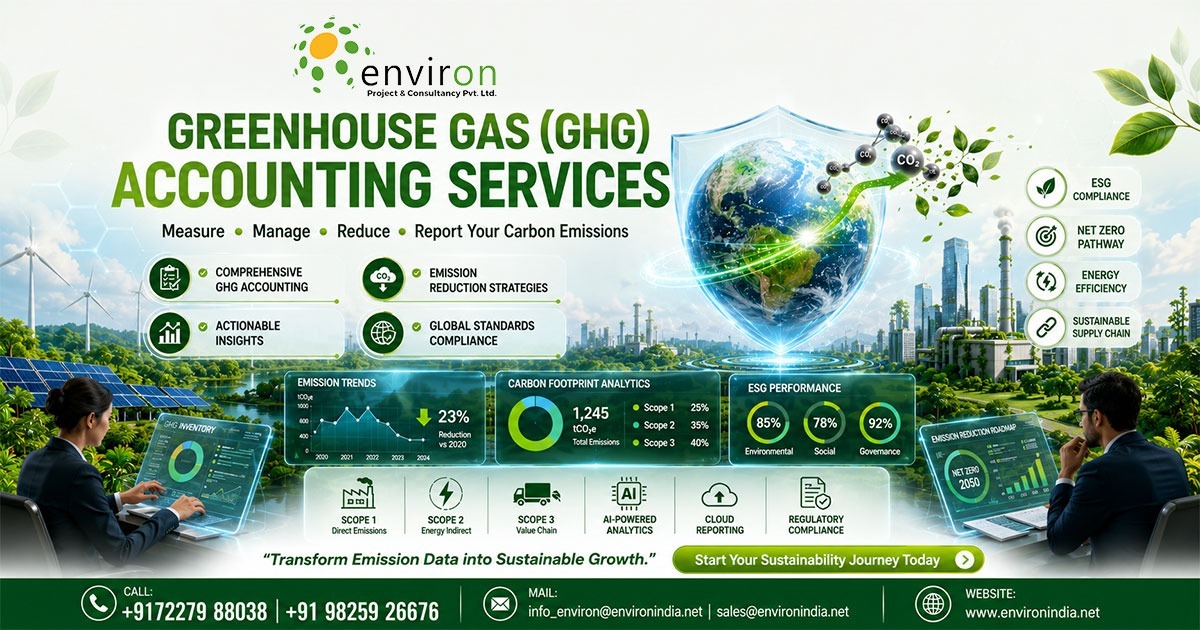 Top Greenhouse Gas Accounting Services in Ahmedabad