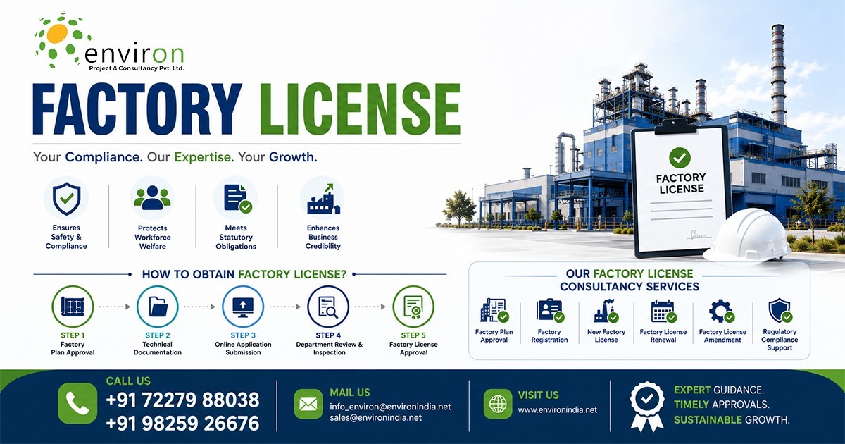 Factory License Consultant Services