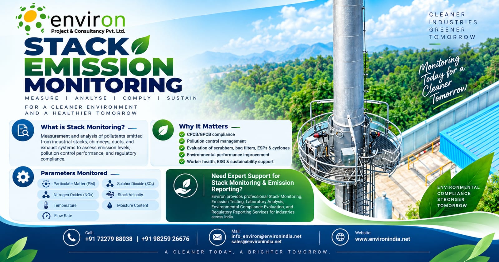 Stack Emission Monitoring and Testing Service