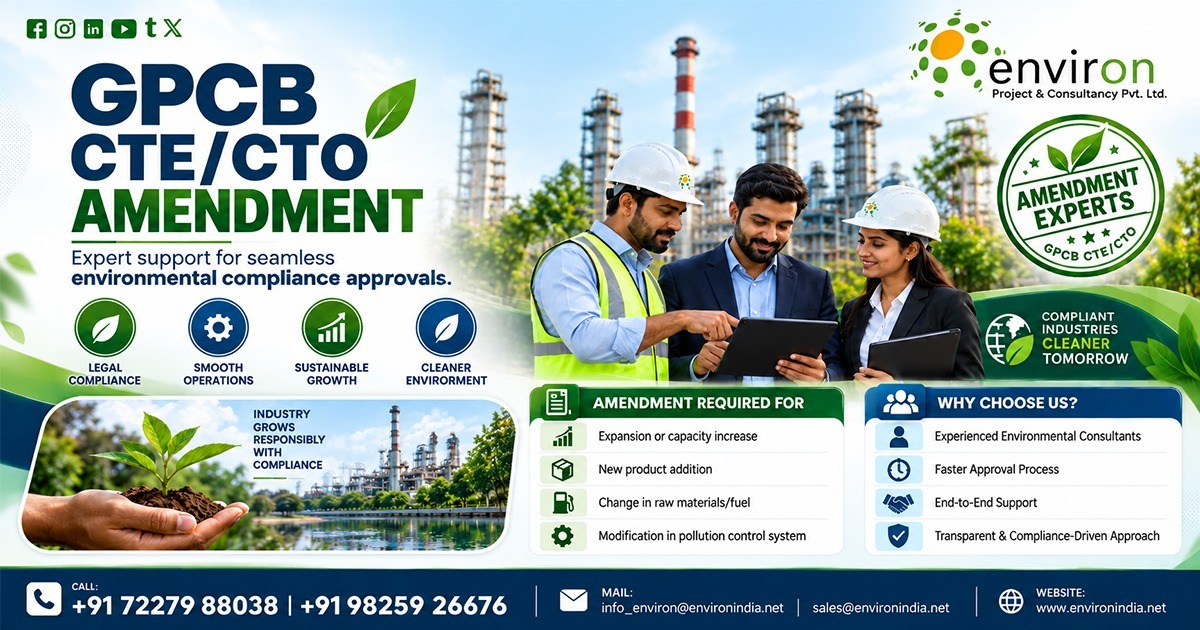 GPCB CTE and CTO Amendment Consultant