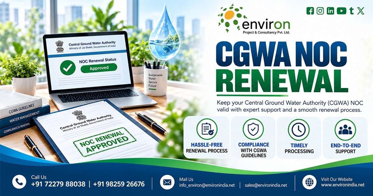Renewal for Groundwater extraction NOC